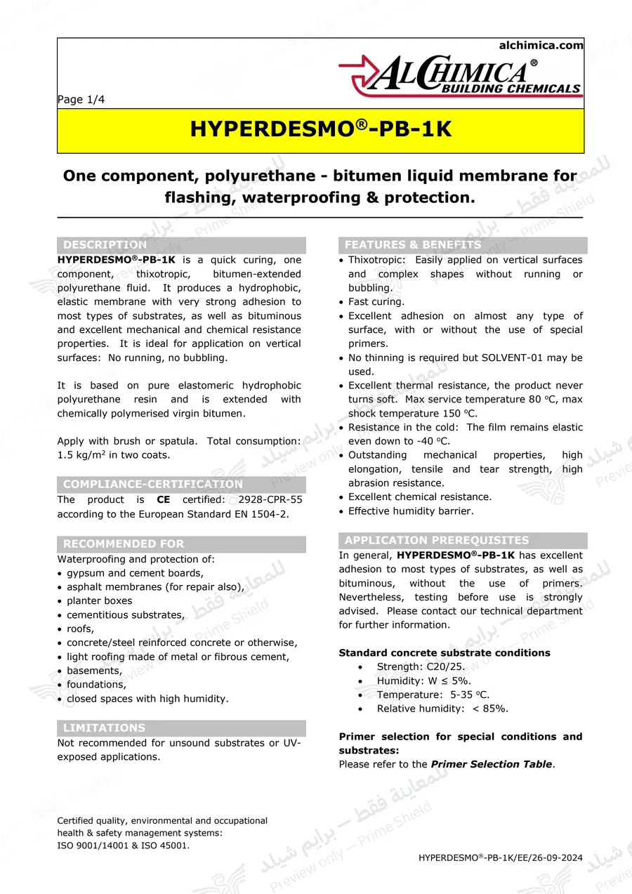 Page 10 of 13 — Hyperdesmo PB-1K — Official sheet (EN)