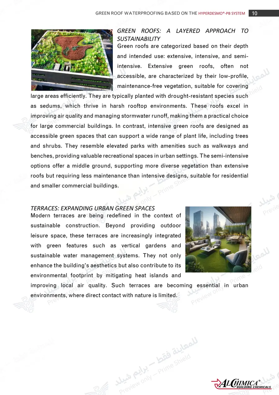الصفحة 19 من 50 — Hyperdesmo PB Green Roof Method Statement — النشرة الرسمية (EN)