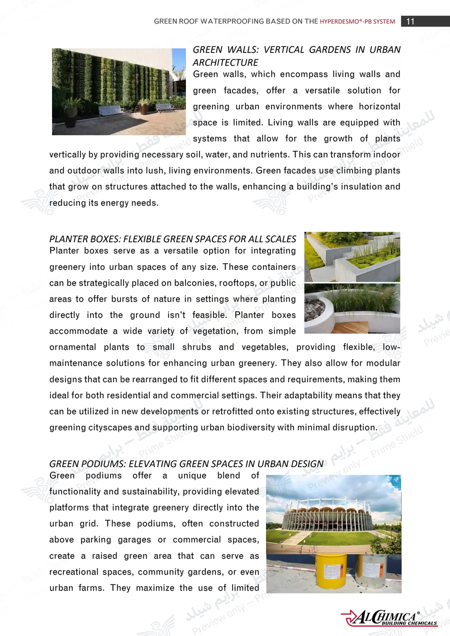 الصفحة 20 من 50 — Hyperdesmo PB Green Roof Method Statement — النشرة الرسمية (EN)