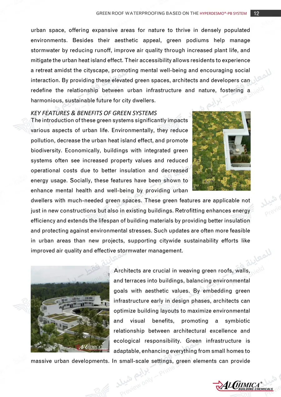الصفحة 21 من 50 — Hyperdesmo PB Green Roof Method Statement — النشرة الرسمية (EN)