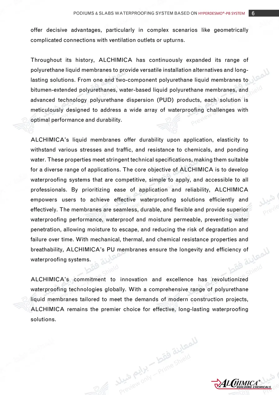 Page 17 of 62 — Hyperdesmo PB Podium Slabs Method Statement — Official sheet (EN)