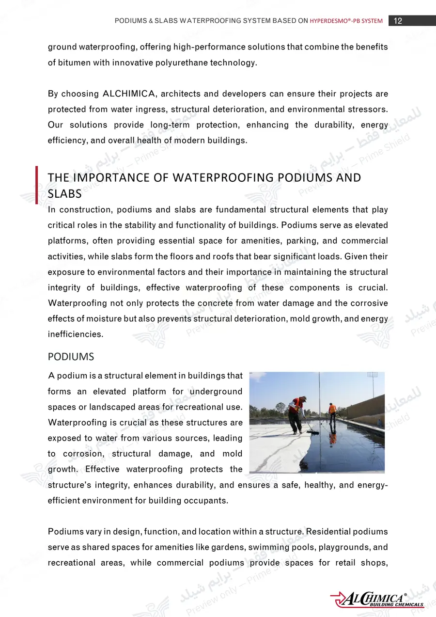 Page 23 of 62 — Hyperdesmo PB Podium Slabs Method Statement — Official sheet (EN)