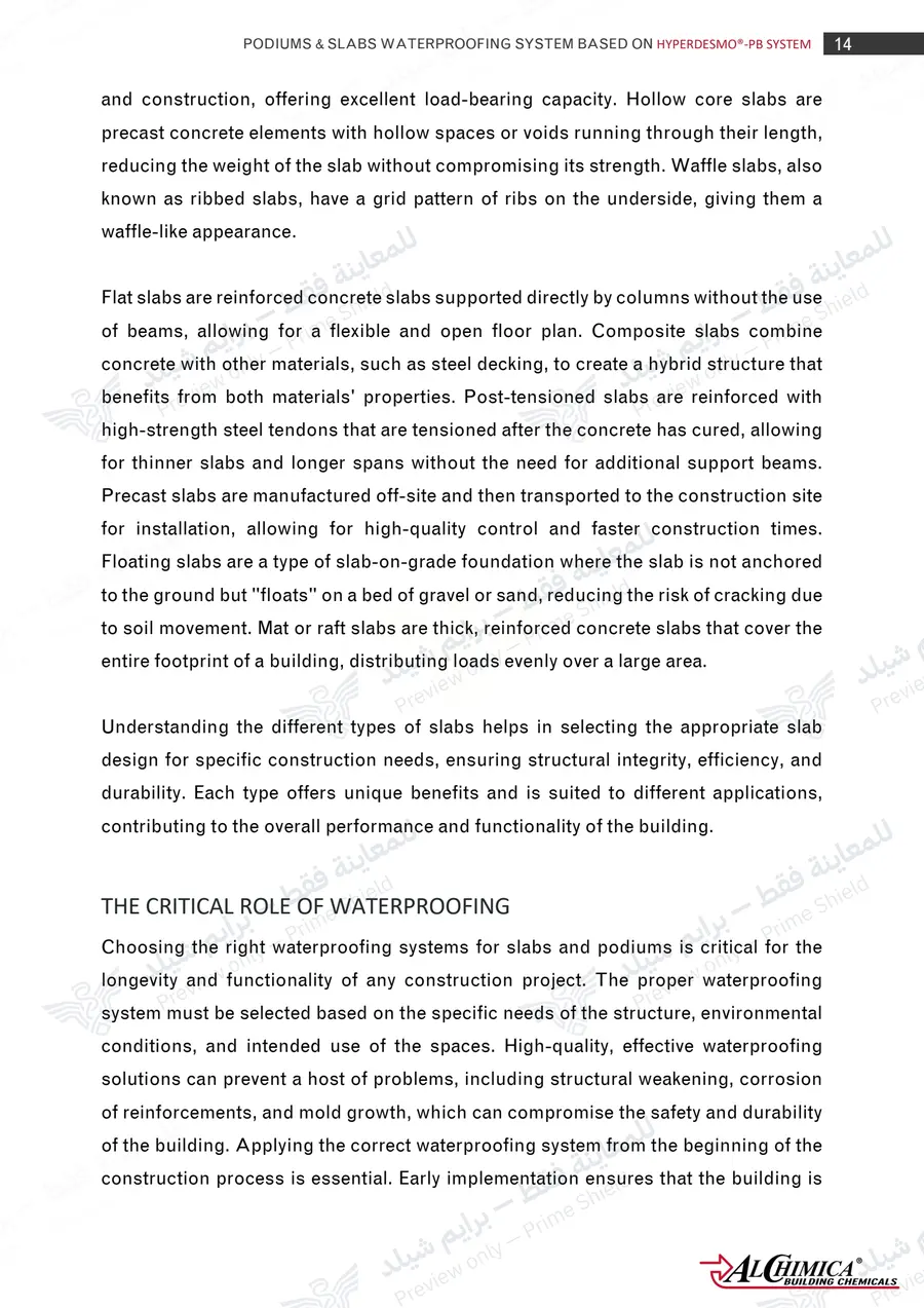 Page 25 of 62 — Hyperdesmo PB Podium Slabs Method Statement — Official sheet (EN)