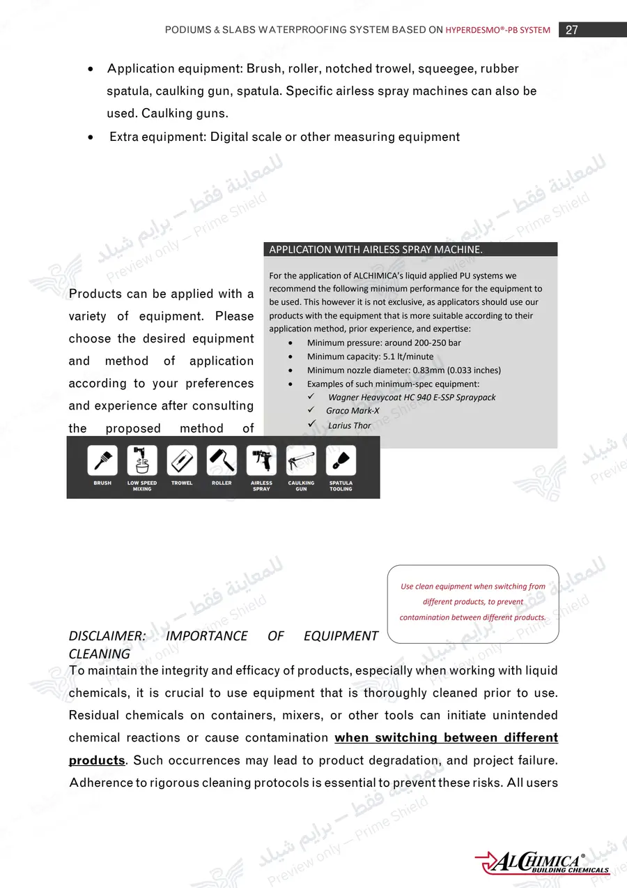 Page 38 of 62 — Hyperdesmo PB Podium Slabs Method Statement — Official sheet (EN)