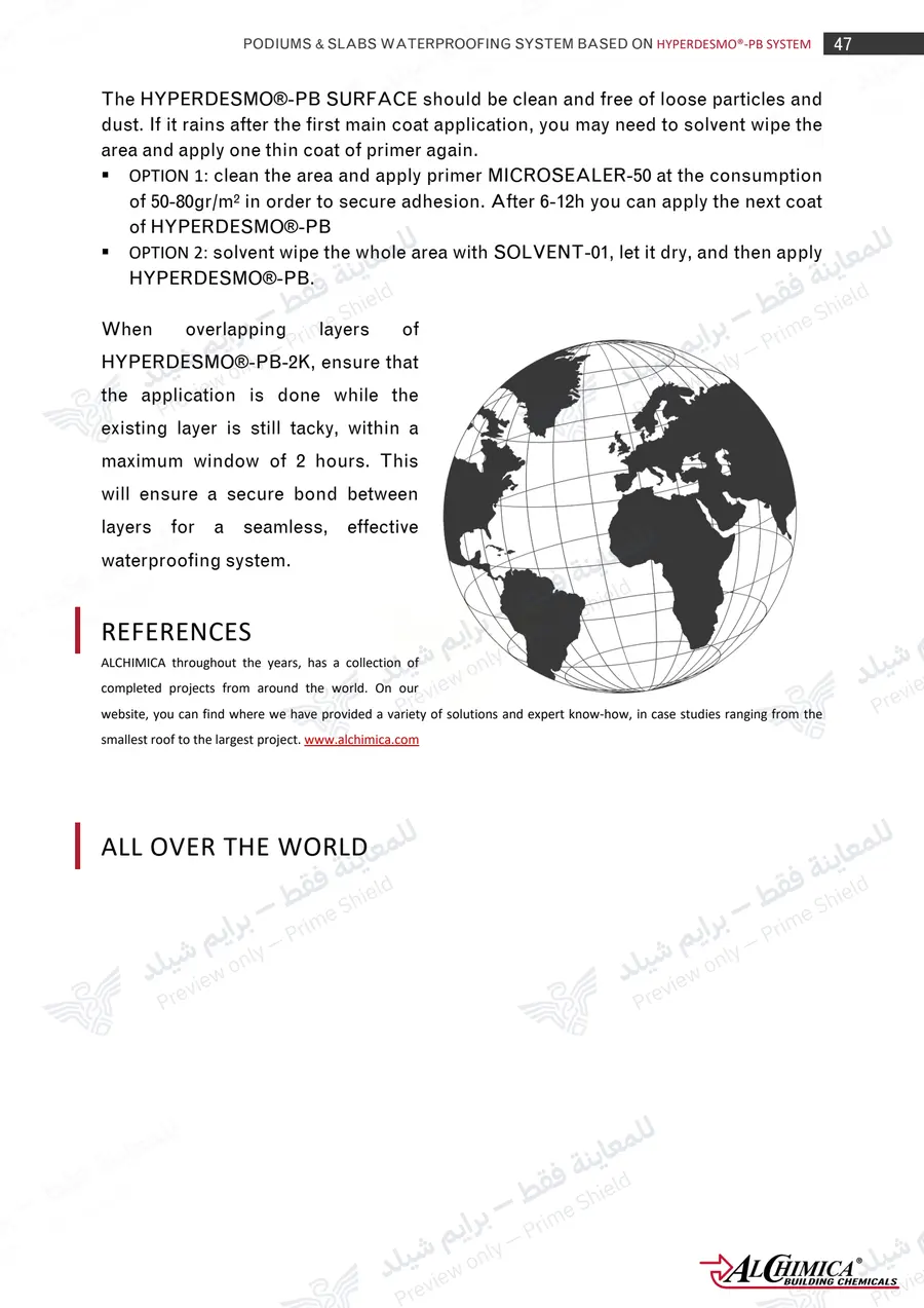 Page 58 of 62 — Hyperdesmo PB Podium Slabs Method Statement — Official sheet (EN)