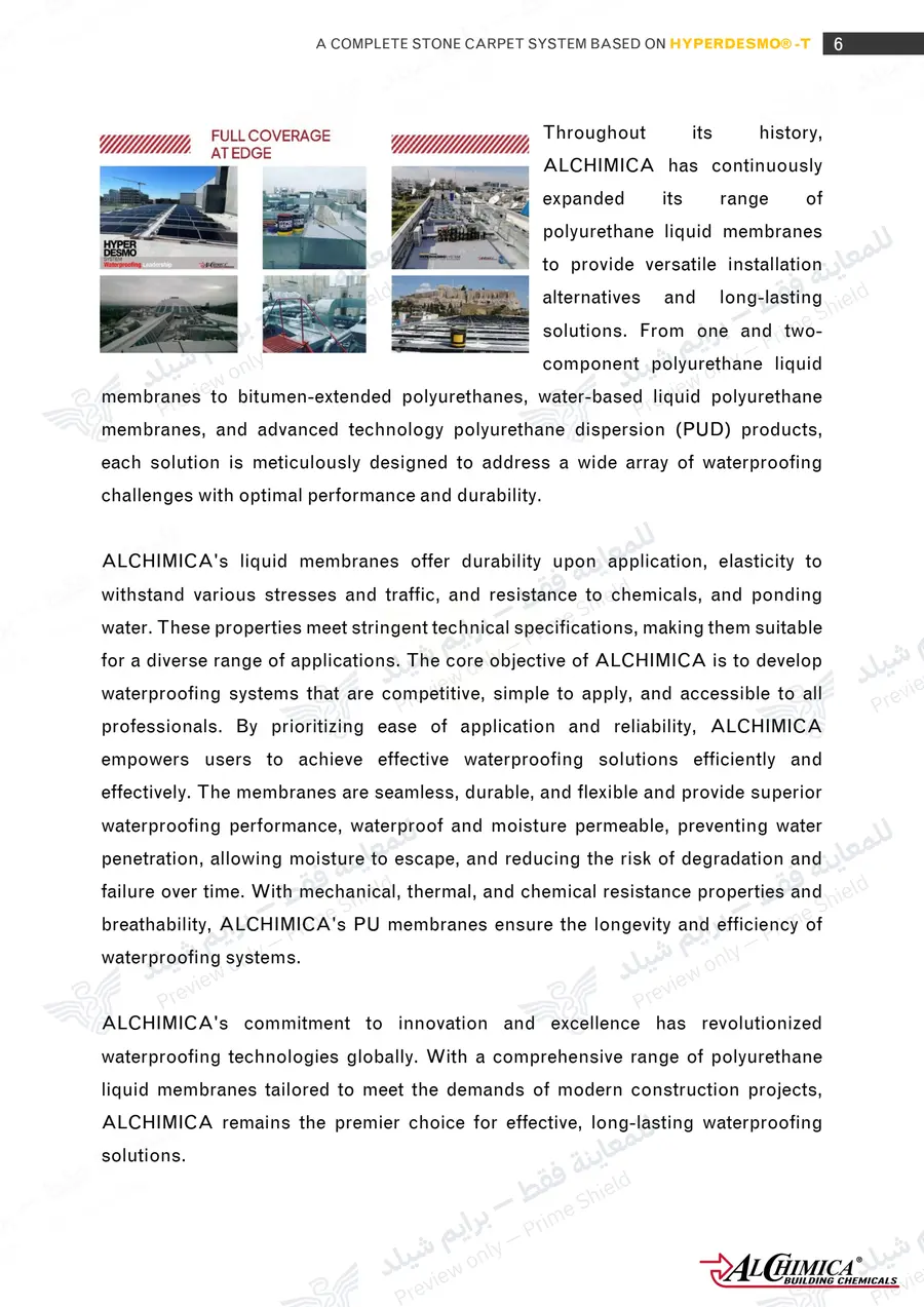Page 17 of 74 — Hyperdesmo T Stone Carpet Method Statement — Official sheet (EN)