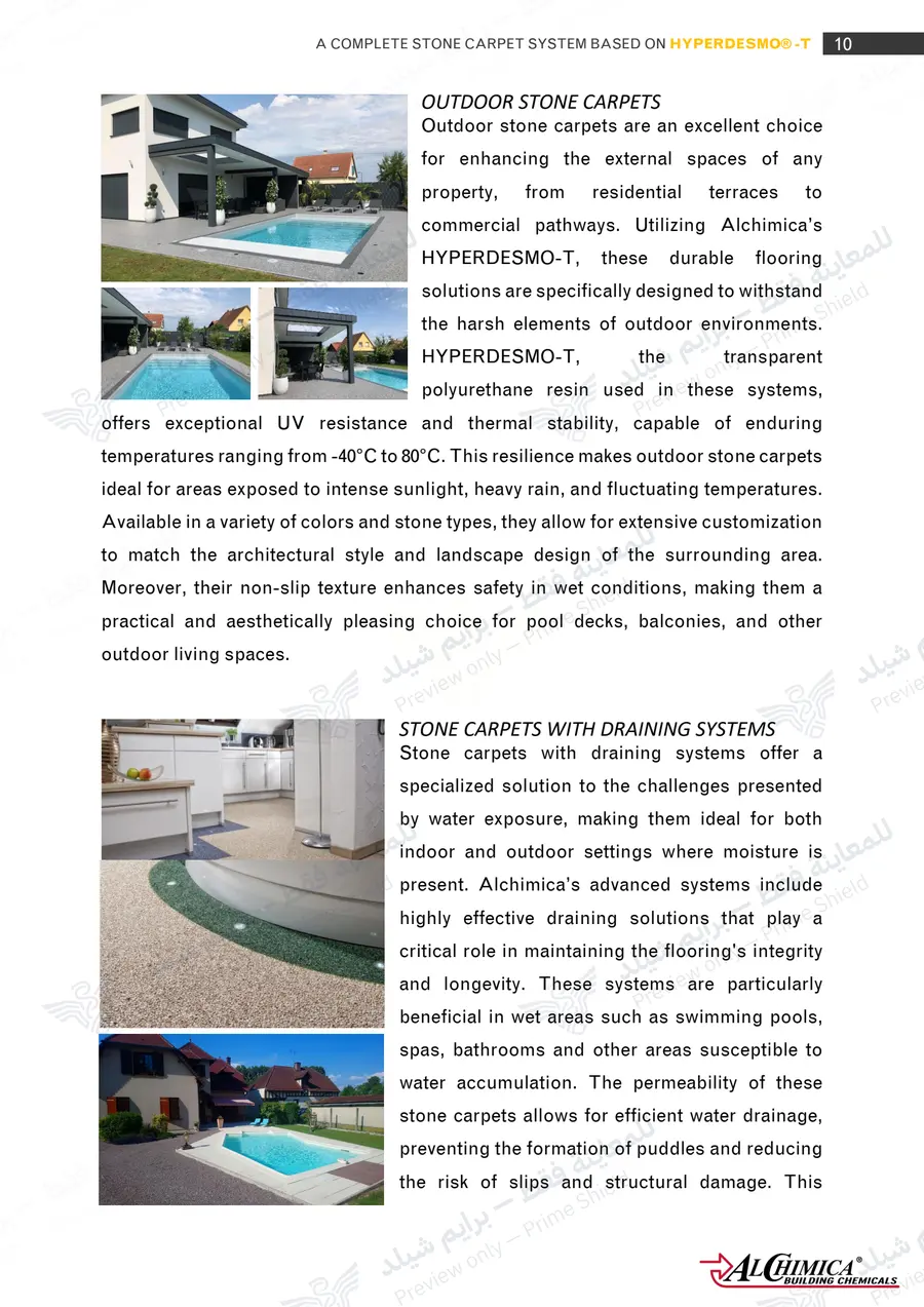 Page 21 of 74 — Hyperdesmo T Stone Carpet Method Statement — Official sheet (EN)
