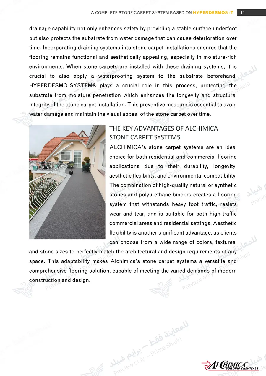 Page 22 of 74 — Hyperdesmo T Stone Carpet Method Statement — Official sheet (EN)