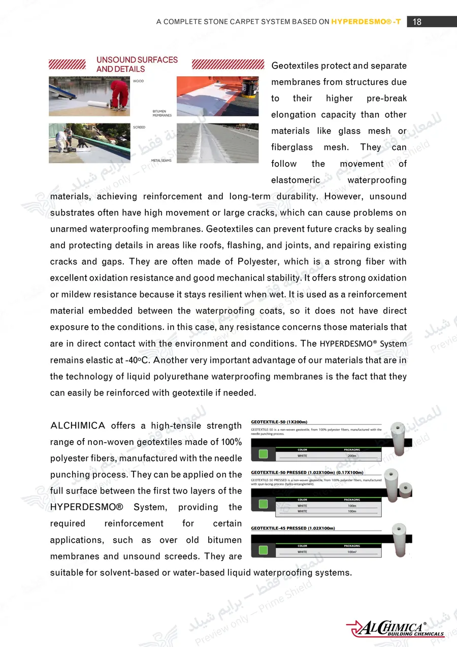 Page 29 of 74 — Hyperdesmo T Stone Carpet Method Statement — Official sheet (EN)