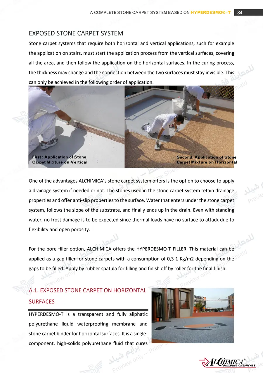 Page 45 of 74 — Hyperdesmo T Stone Carpet Method Statement — Official sheet (EN)