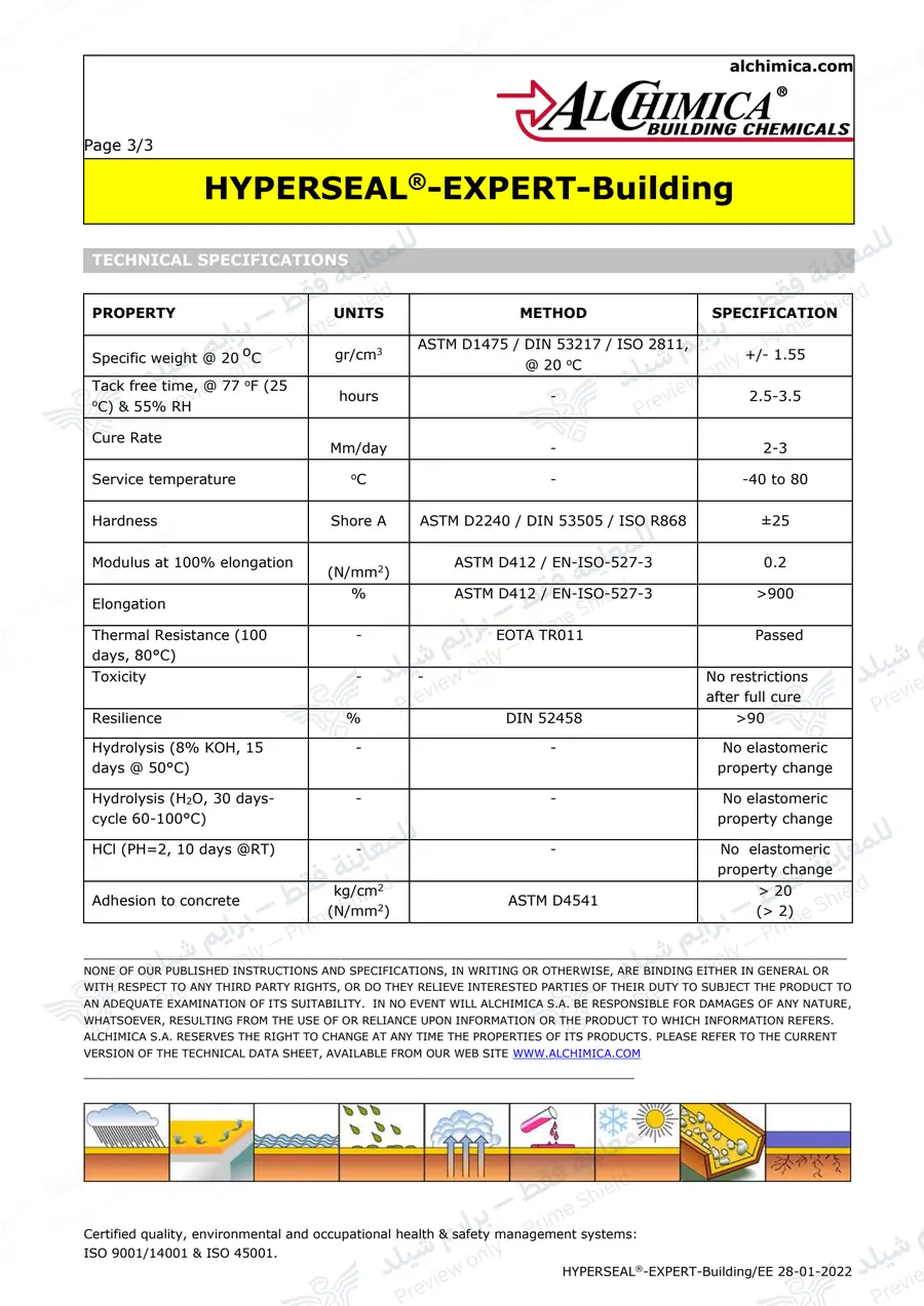 Page 12 of 12 — Hyperseal Expert Building — Official sheet (EN)