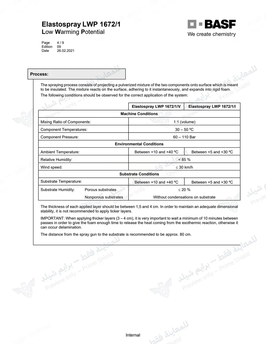 Page 13 of 18 — Elastospray LWP 1672/1 — Official sheet (EN)
