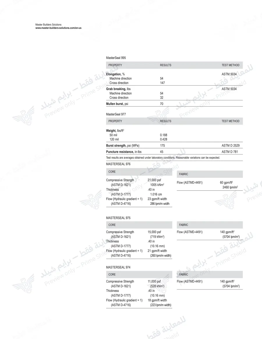 Page 13 of 17 — MasterSeal HLM 5000 — Official sheet (EN)
