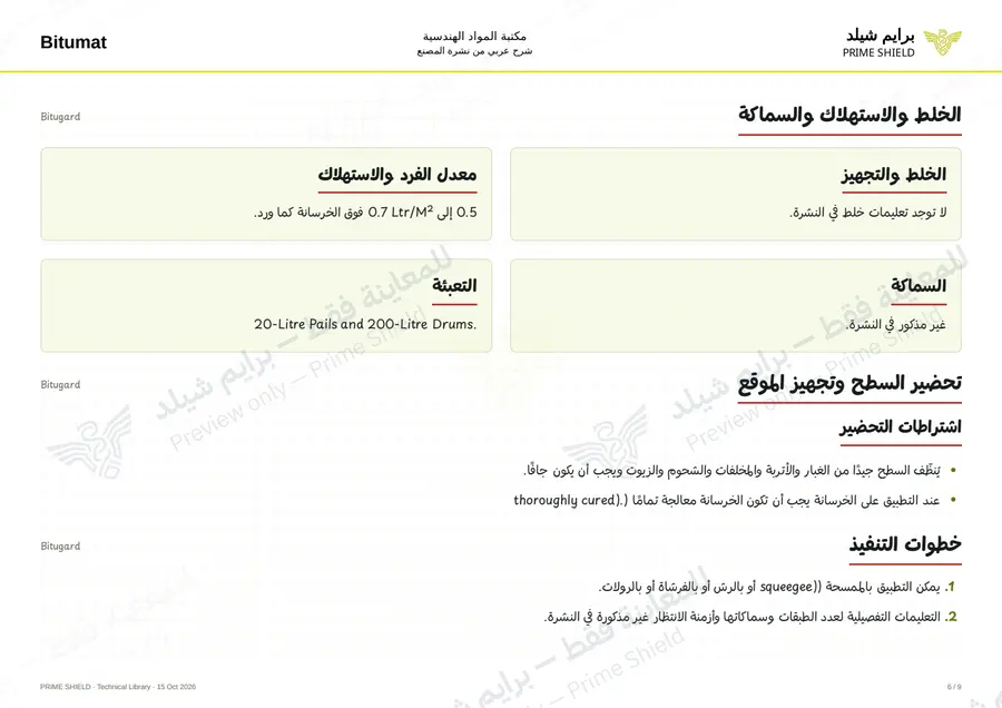 Page 6 of 11 — Bitugard — Arabic explanation