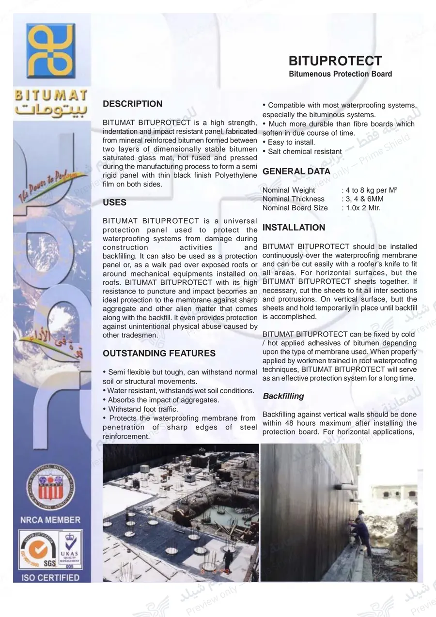 Page 9 of 10 — Bituprotect — Official sheet (EN)