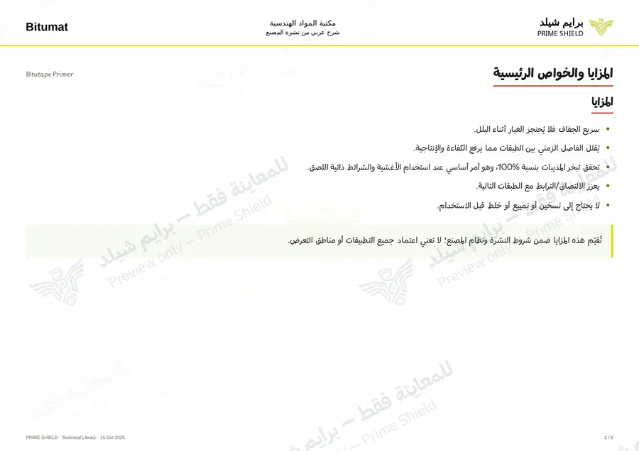 الصفحة 2 من 10 — Bitutape Primer — الشرح العربي