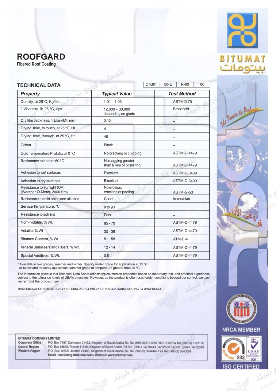 Page 10 of 10 — Roofgard — Official sheet (EN)