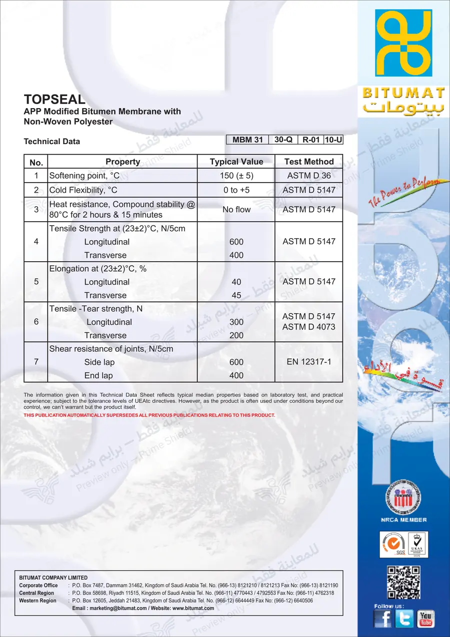 Page 10 of 11 — Topseal — Official sheet (EN)