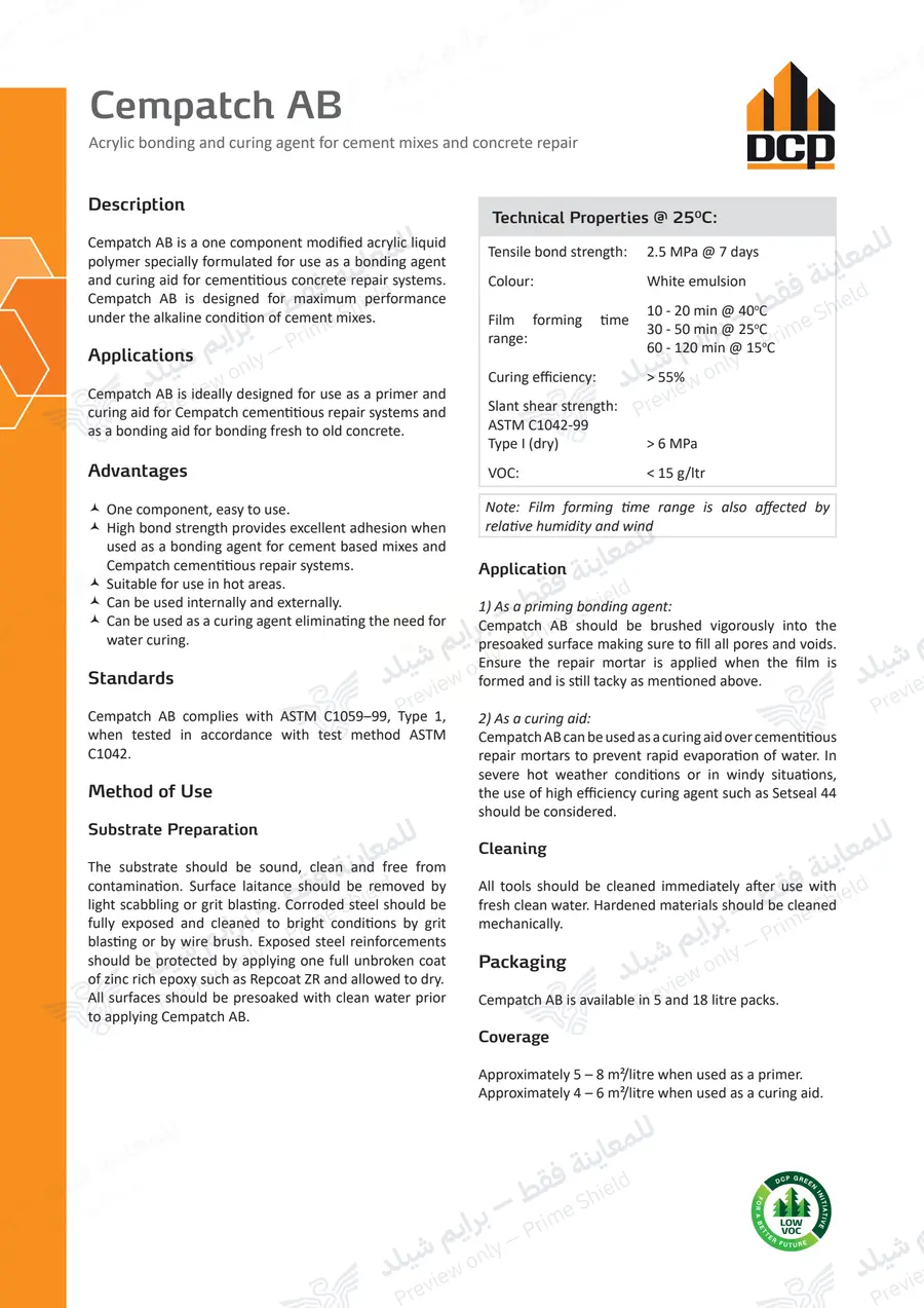 Page 10 of 11 — Cempatch AB — Official sheet (EN)