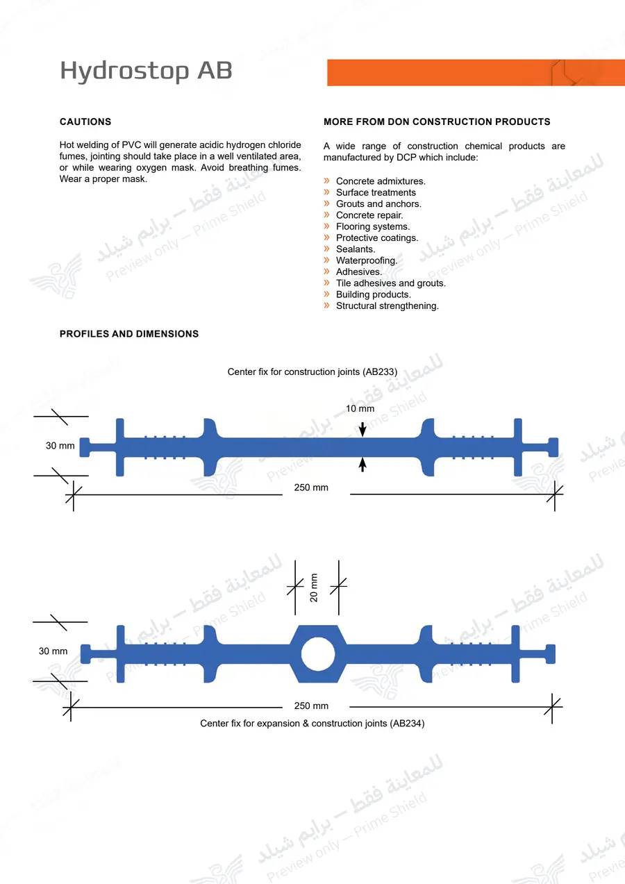 الصفحة 10 من 12 — Hydrostop AB — النشرة الرسمية (EN)