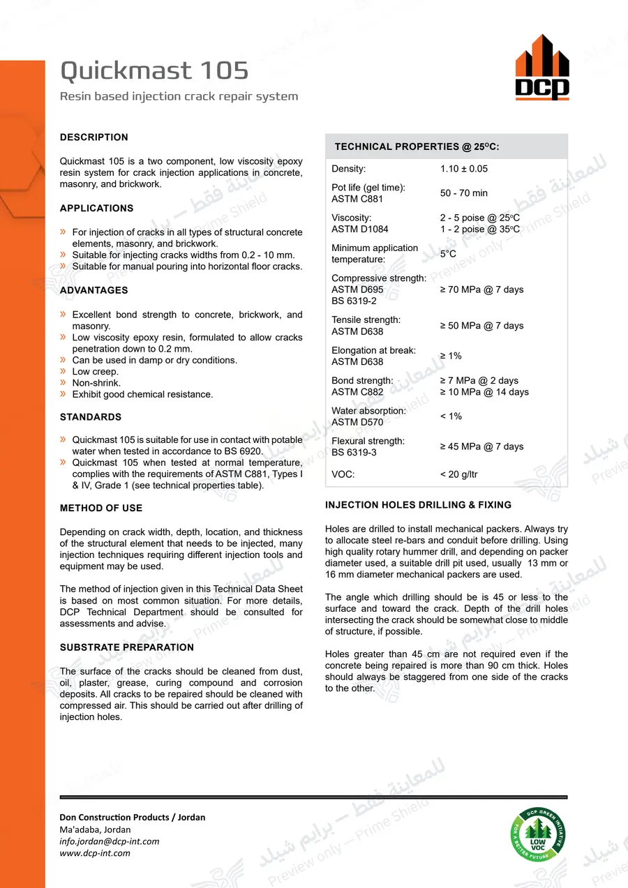 الصفحة 10 من 11 — Quickmast 105 — النشرة الرسمية (EN)