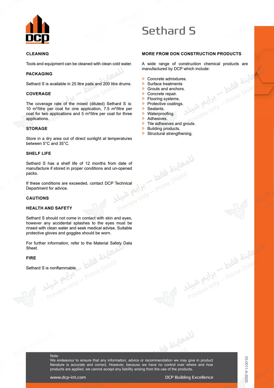 Page 10 of 10 — Sethard S — Official sheet (EN)