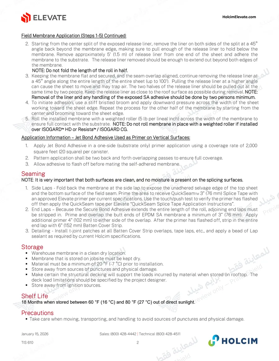 Page 12 of 14 — RubberGard EPDM SA — Official sheet (EN)