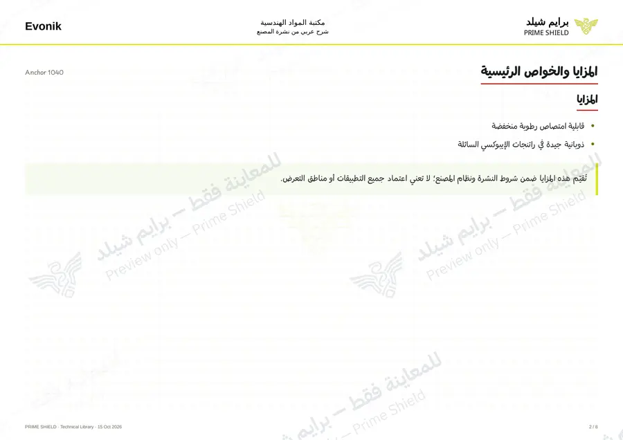 Page 2 of 10 — Anchor 1040 — Arabic explanation