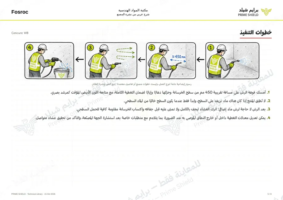 Page 5 of 10 — Concure WB — Arabic explanation