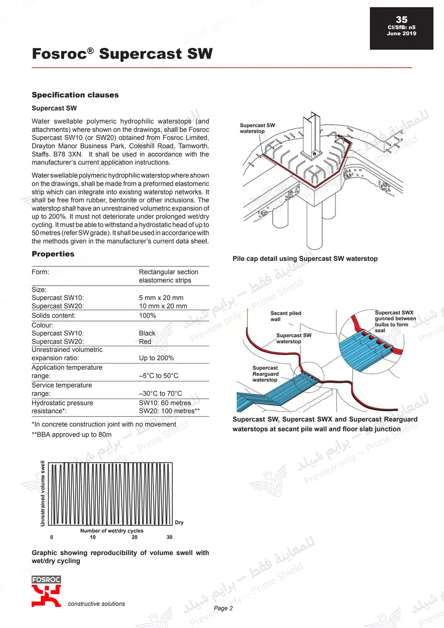 Page 11 of 13 — Supercast SW — Official sheet (EN)