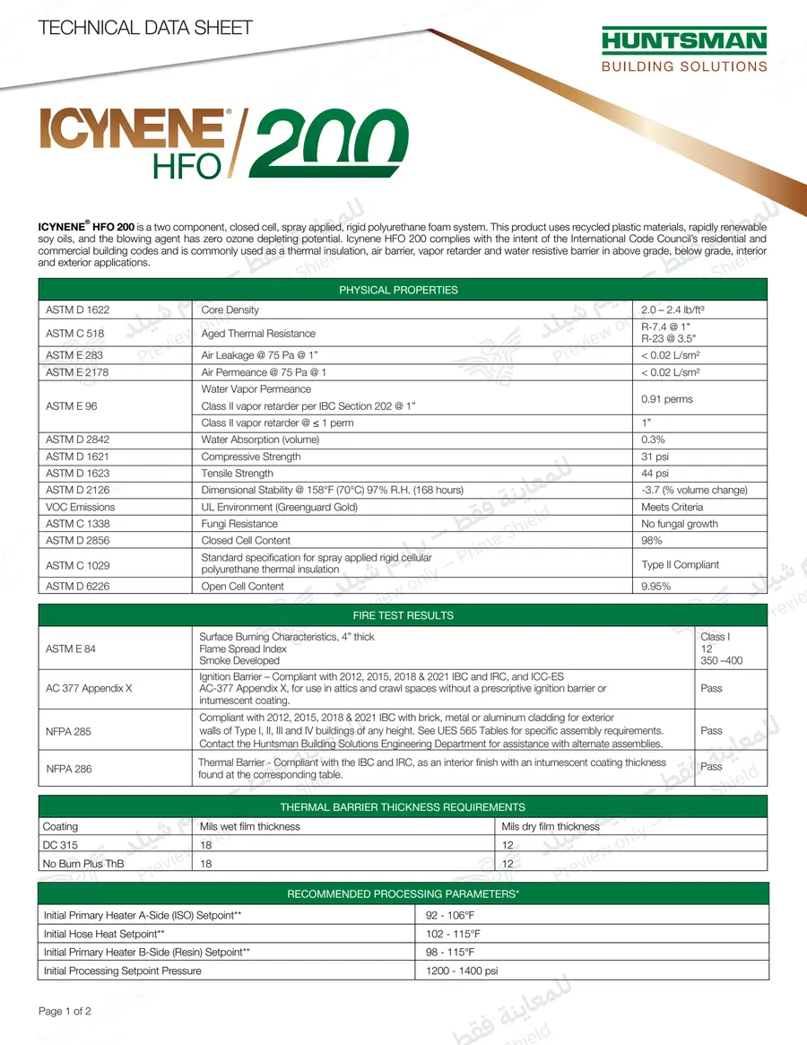 الصفحة 12 من 13 — HFO 200 — النشرة الرسمية (EN)