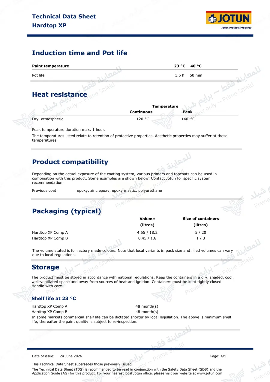 Page 13 of 14 — Hardtop XP — Official sheet (EN)