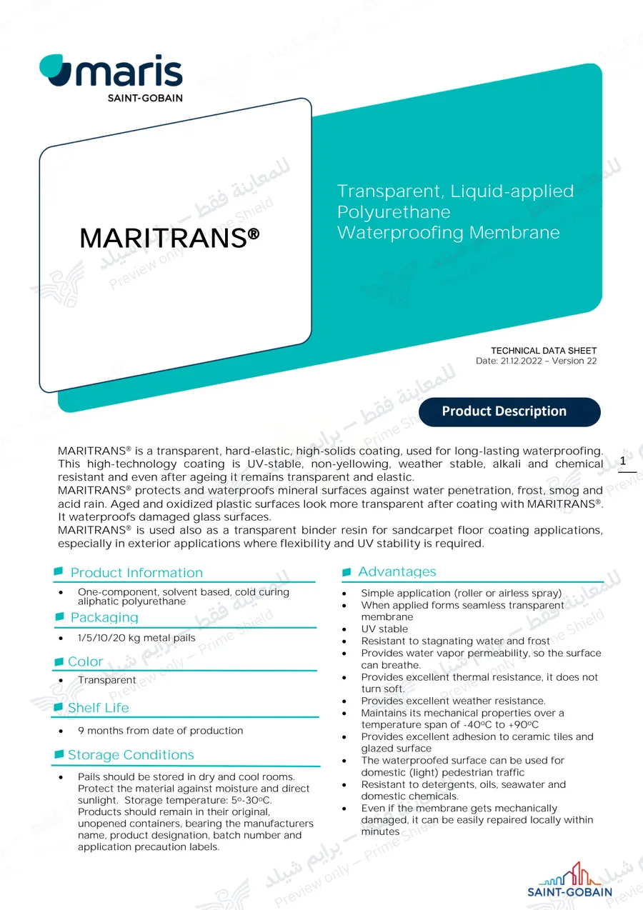 الصفحة 12 من 15 — MARITRANS — النشرة الرسمية (EN)