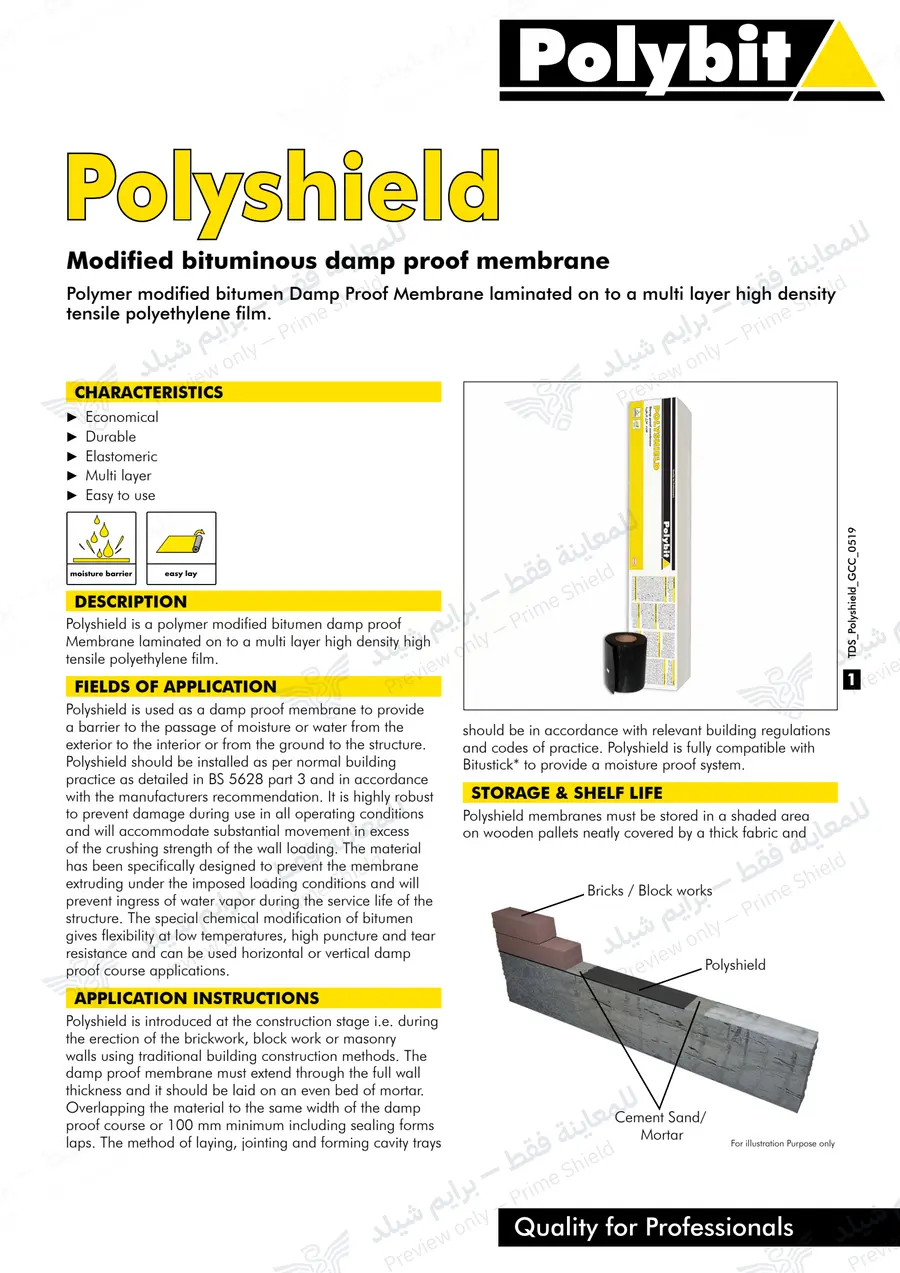 Page 9 of 10 — Polyshield — Official sheet (EN)