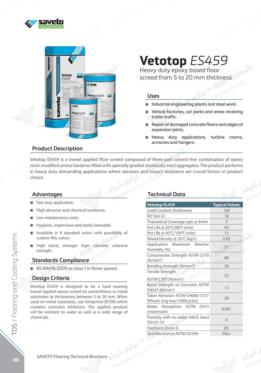 Page 100 of 109 — Flooring Technical Brochure — Official sheet (EN)