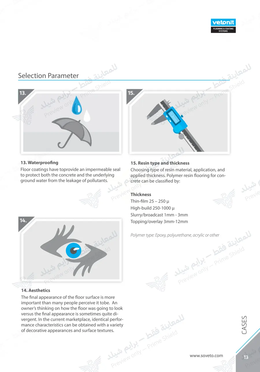 Page 25 of 109 — Flooring Technical Brochure — Official sheet (EN)