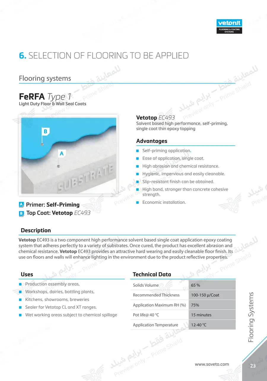 Page 35 of 109 — Flooring Technical Brochure — Official sheet (EN)