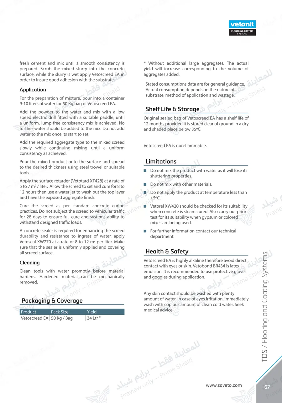 Page 79 of 109 — Flooring Technical Brochure — Official sheet (EN)