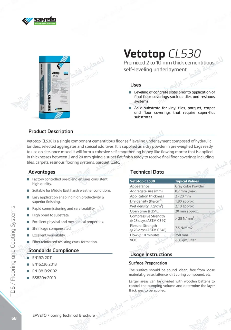 Page 80 of 109 — Flooring Technical Brochure — Official sheet (EN)