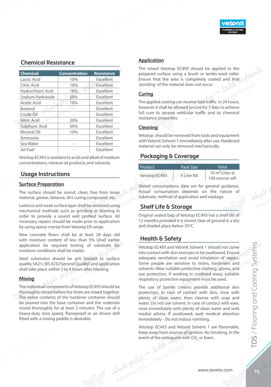 Page 87 of 109 — Flooring Technical Brochure — Official sheet (EN)