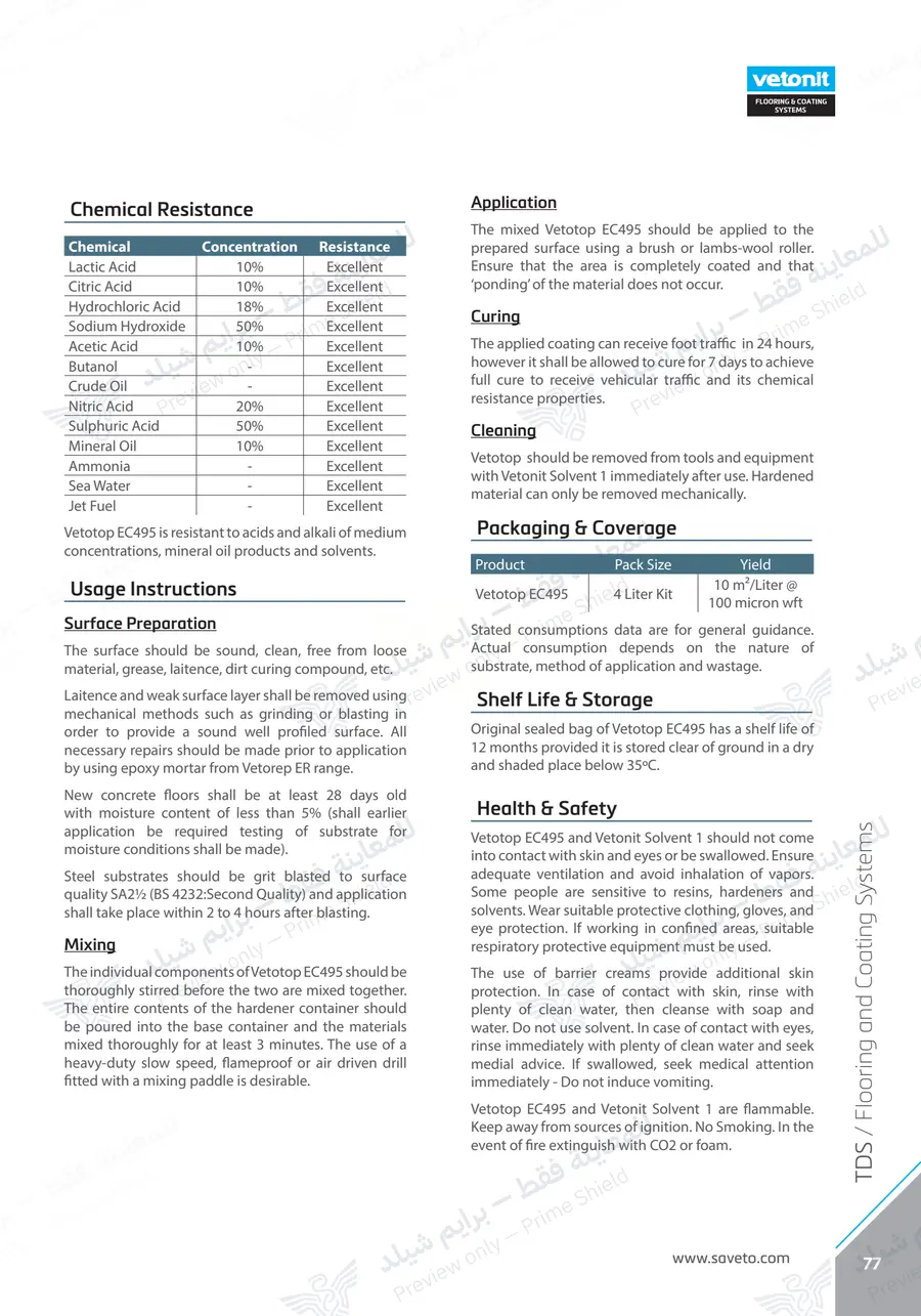 Page 89 of 109 — Flooring Technical Brochure — Official sheet (EN)