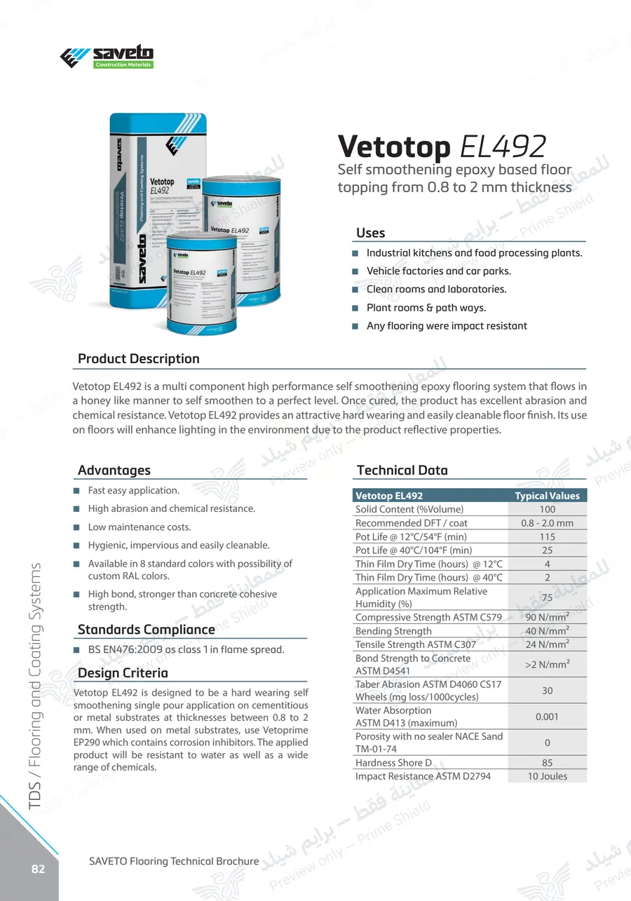 Page 94 of 109 — Flooring Technical Brochure — Official sheet (EN)