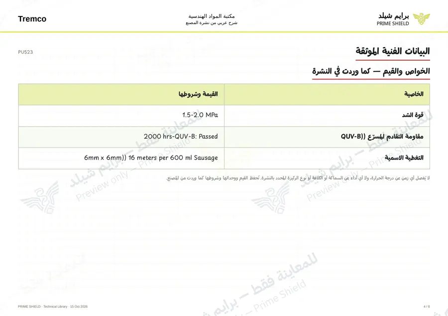 الصفحة 4 من 10 — PU523 — الشرح العربي