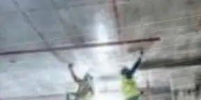 رش الطلاء الواقي على أسقف القبو