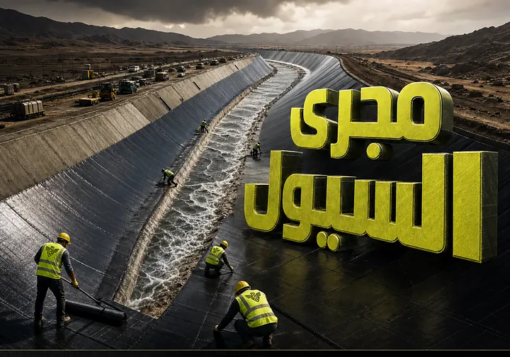 عزل مجاري السيول